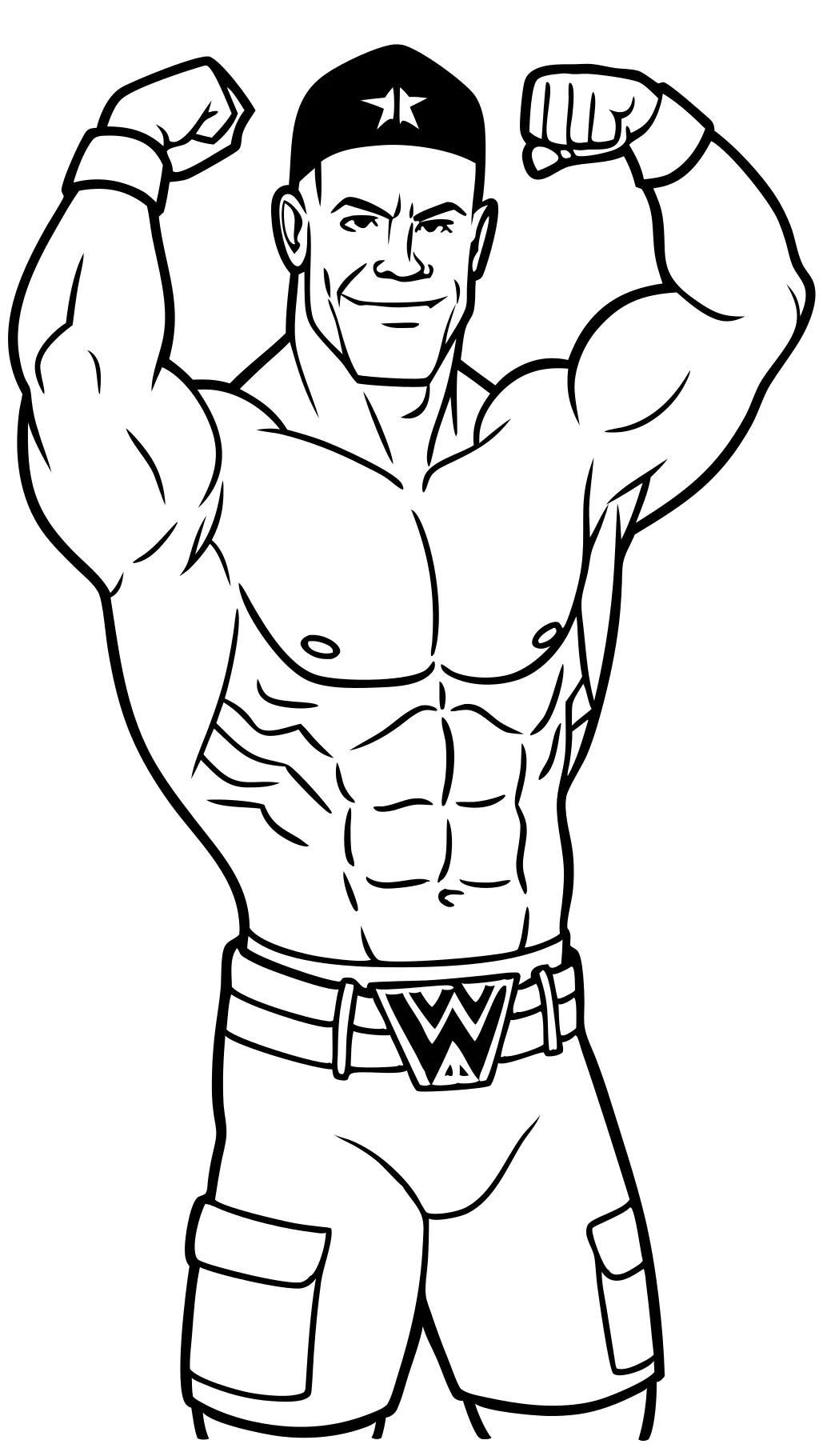 coloriages John Cena